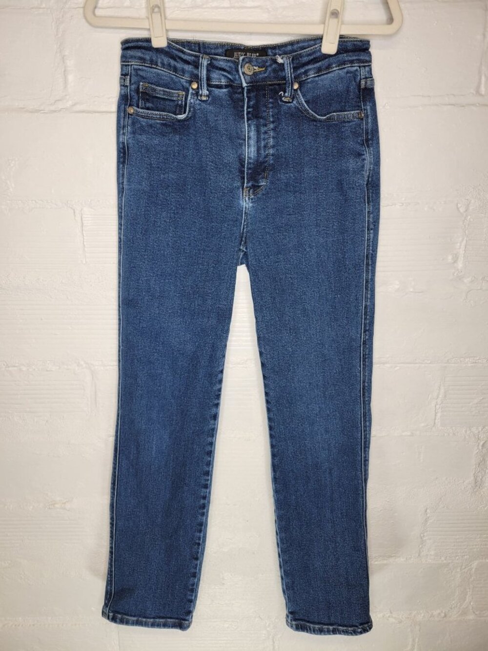 Judy Blue Women's Junior's Size 7 Jeans High Rise Tummy Control Classic Straight